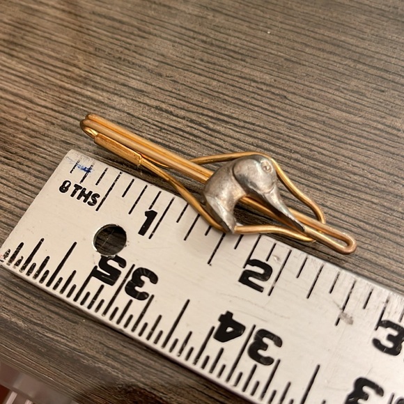 Vintage Men’s Two-tone Duck Head Tie Clip - Picture 6 of 14